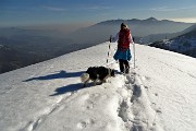 RESEGONE innevato e ‘Porta del Palio’ ad anello da Fuipiano Valle Imagna il 16 febbraio 2019- FOTOGALLERY